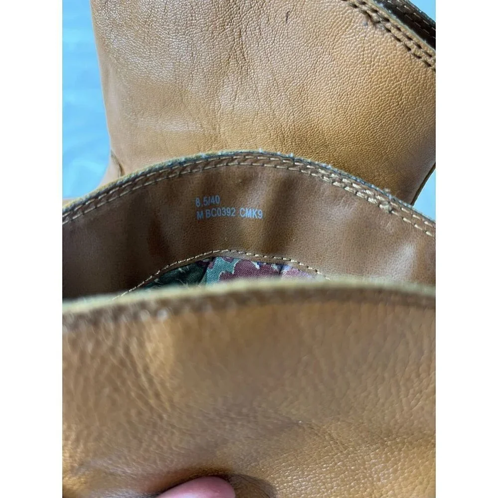 Boc Women's Western Tan Leather Ankle Pull Up 2